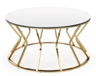 Ławy i stoliki kawowe - Okrągły nowoczesny stolik kawowy L4-Z01 - miniaturka - grafika 1