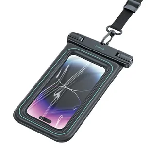 USAMS Etui wodoodporne 6.7" IP68 biały/white FSD1302 (US-YD013) - Etui i futerały do telefonów - miniaturka - grafika 3