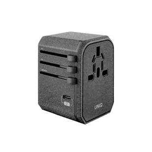 UNIQ Ładowarka sieciowa Uniq Voyage, 33W 2xUSB, PD 18W, QC 3.0, Szara 8886463664483 - Ładowarki do telefonów - miniaturka - grafika 2