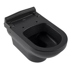 Villeroy & Boch Hommage Toaleta WC czarny Pure Black z powłoką CeramicPlus 6661B0R7 - odbiór osobisty: Kraków, Warszawa - Miski WC - miniaturka - grafika 1