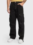 Spodnie męskie - BDG Urban Outfitters Jeansy 75328518 Czarny Relaxed Fit - miniaturka - grafika 1