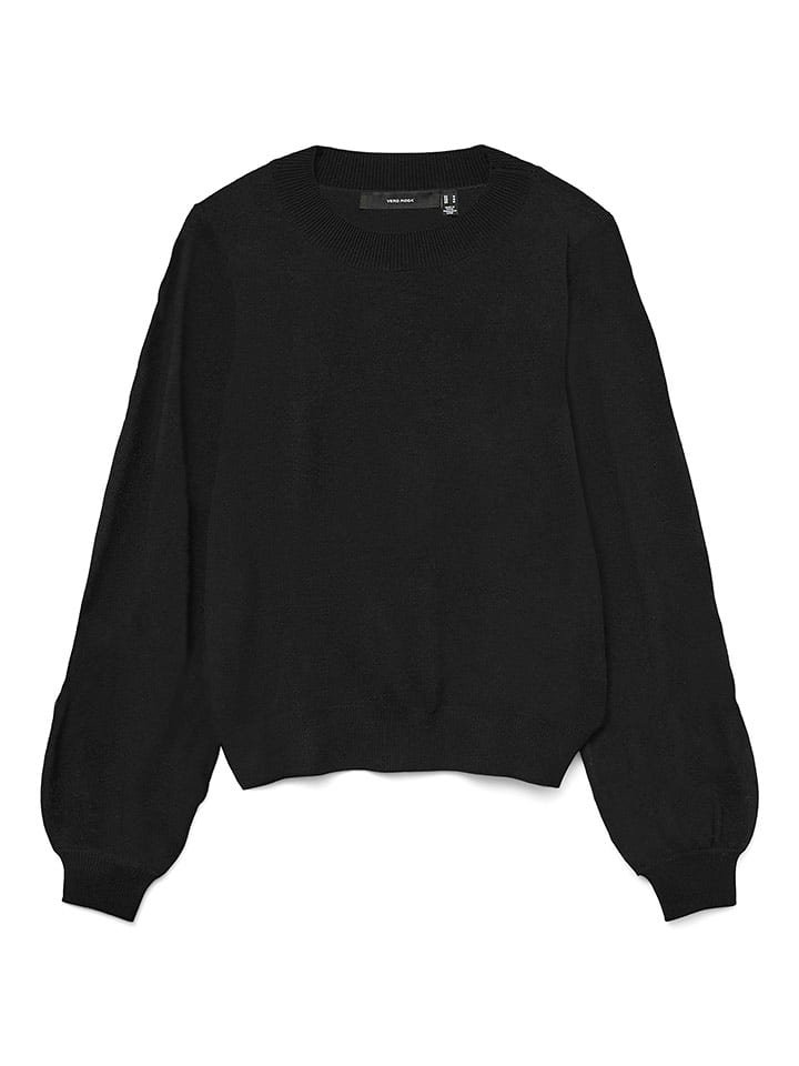 Vero Moda Sweter w kolorze czarnym