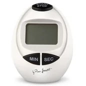 Minutniki - Minutnik kuchenny LAMART LT7072 Biało-czarny - miniaturka - grafika 1