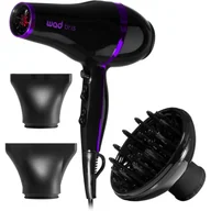Suszarki do włosów - Wad Bris Hair Dryer suszarka do włosów Black/Purple 1 szt. - miniaturka - grafika 1