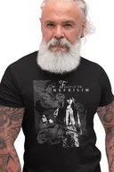 Koszulki męskie - FIELDS OF THE NEPHILIM t-shirt czarny męski Koszulka gothic post punk 5XL - miniaturka - grafika 1