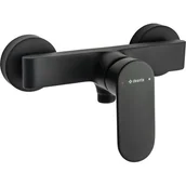 Baterie wannowe i prysznicowe - Deante Alpinia bateria prysznicowa ścienna czarny mat BGAN40M - miniaturka - grafika 1