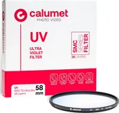 Filtry fotograficzne - Calumet Filtr UV SMC TG 58 mm Ultra Slim 28 Layers - miniaturka - grafika 1