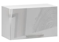 Szafki kuchenne - Szara Górna Szafka Kuchenna W Połysku L8-F90 - miniaturka - grafika 1