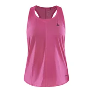 Koszulki i topy damskie - Damska koszulka bez rękawów CRAFT CORE ESSENCE SINGLET W 1911243-474000 – Różowy - miniaturka - grafika 1