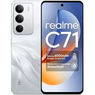 Realme C71 8/256GB Biały - Telefony komórkowe - miniaturka - grafika 1