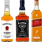 Akcesoria do pakowania - ETYKIETA WHISKY URODZINY PREZENT BUTELKA Y2 - miniaturka - grafika 1