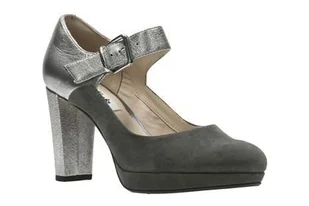 Kendra Gaby [dark grey combi] - rozmiar 39 - Półbuty damskie - miniaturka - grafika 1