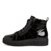 Botki damskie - Jana Damskie botki 8-25260-41 szerokość H, czarny, 37 EU Weit - miniaturka - grafika 1