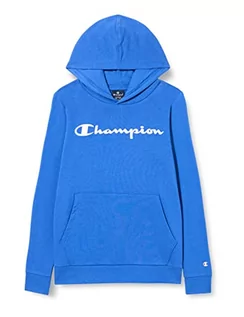 Bluzy dla chłopców - Champion Bluza chłopięca Legacy American Classics-Ultra Light Powerblend Terry Logo Hooded, kobaltowo niebieski, 3-4 Lat - grafika 1