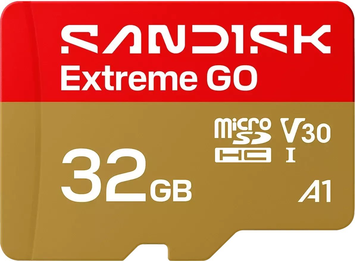 Karta SanDisk Extreme GO MicroSDHC 32 GB Class 10 UHS-I/U1 A1 V30 SDSQXGN-032G-GN6MN