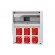 Przedłużacze i rozgałęźniki - Rozdzielnica 17M ULISSE 2x16A/5P, 4x32A/5P IP65 - miniaturka - grafika 1