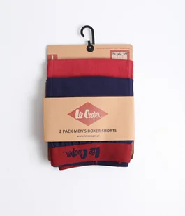 Bokserki 2-pak DUOBOX 9542 RED NAVY-XXL - Majtki męskie - miniaturka - grafika 1