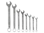 Zestawy narzędziowe - GEDORE Gedore Red r09105008 zestaw kluczy pierścieniowych szczękowych (klucz płasko-oczkowy w rozmiarach SW 9  19 MM), 8-częściowy, chromowany - miniaturka - grafika 1