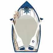 Dekoracje domu - Lustro w stylu morskim – dekoracja pełna nadmorskiego klimatu 34x4x51 - miniaturka - grafika 1