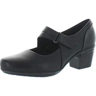 Czółenka - Clarks Emslie Lulin Damskie czółenka, Czarna skóra, 36 EU - miniaturka - grafika 1