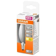 Żarówki LED - Osram świeca LED E14 Classic B 6W 2 700 K matowa - miniaturka - grafika 1