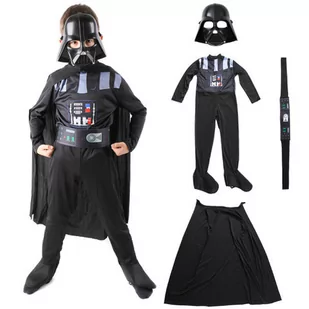 STRÓJ LORD VADER STAR WARS -GWIEZDNE WOJNY 134-146 cm - Stroje karnawałowe - miniaturka - grafika 1