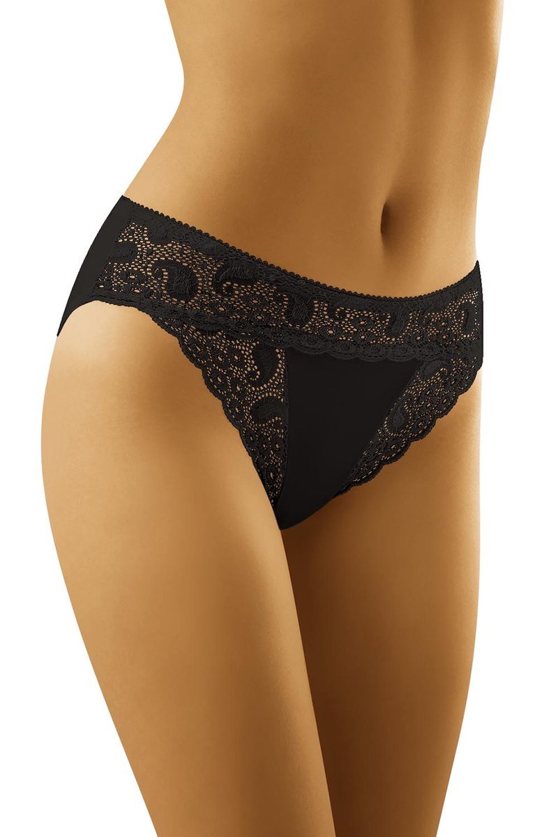 Wol-Bar Lisa II czarny XL Majtki figi
