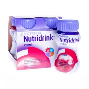 N.V.Nutricia Nutridrink Protein Owoce Leśne 4x125 ml - Żywienie medyczne - miniaturka - grafika 1