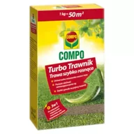 Nawozy ogrodnicze - Compo Turbo Trawnik Trawa szybko rosnąca 1 kg - miniaturka - grafika 1