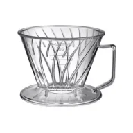 Zaparzacze i kawiarki - Hario Dripper Plastikowy PEGASUS 02 Przeźroczysty - miniaturka - grafika 1