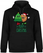 Bluzy męskie - BLUZA MĘSKA ŚWIĄTECZNA PREZENT ŚWIĘTA CHRISTMAS BLUZA Z NADRUKIEM R-M  MODEL  A451 - miniaturka - grafika 1