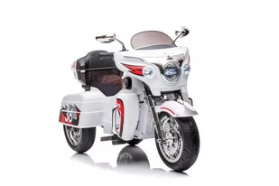 Motor Na Akumulator Trójkołowy Goldwing Biały - Pojazdy elektryczne dla dzieci - miniaturka - grafika 1