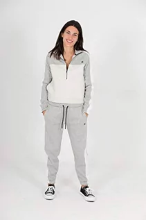 Spodnie damskie - Hurley Spodnie damskie Therma Fleece Jogger szary szary melanż (Le Grey Heather) XS CU2084 - grafika 1