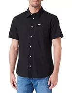 Koszulki męskie - Wrangler Koszulka męska, czarny, 4XL - miniaturka - grafika 1