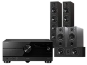Kino domowe - Yamaha RX-A6A (czarny) + Diva 6 + 3 + 7 (czarny) - miniaturka - grafika 1