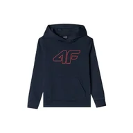 Moda i Uroda OUTLET - Bluza dresowa 4F chłopięca z kapturem TSWSM1292-31S - miniaturka - grafika 1