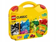 Klocki - LEGO Classic - Kreatywna walizka pomysły na budowanie ZESTAW LEGO PREZENT DLA CHŁOPCA DZIEWCZYNKI DZIECI - miniaturka - grafika 1