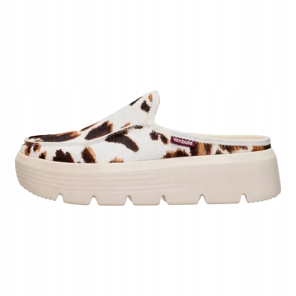 HeyDude Damskie Mokasyny Buty Wsuwane Skórzane Austin Edge Luxe 42
