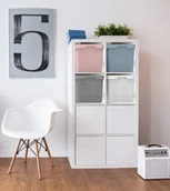 Akcesoria i części AGD - PLAST TEAM Koszyk PLAST TEAM Seoul XL 60260805 Szary - miniaturka - grafika 1