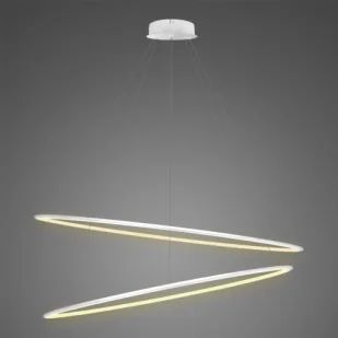 Lampa Ledowe Okręgi No. 2 Φ120 cm in 3k biała ściemnialna Altavola Design - Lampy sufitowe - miniaturka - grafika 1