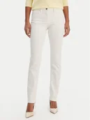 Spodnie damskie - Morgan Jeansy 251-PETROI1 Biały Slim Fit - miniaturka - grafika 1