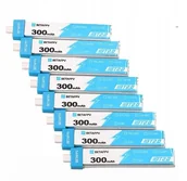 Akcesoria do drona - BetaFPV BT2.0 300mAh 8-pack Zestaw baterii do dronów 1S 3.8V, 300mAh - miniaturka - grafika 1