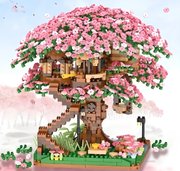 KLOCKI DRZEWO JAPOŃSKIE BONSAI PIĘKNA UKŁADANKA DLA DZIECI I DOROSŁYCH PUZZLE 2008 ELEMENTÓW