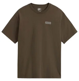 T-shirt Męski VANS Earthbound Loose Fit SS Coal Brown VN000RD6EMP1 S - Koszulki męskie - miniaturka - grafika 1