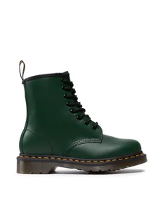 Dr. Martens Glany 1460 Smooth 11822207 Zielony - Glany damskie - miniaturka - grafika 1