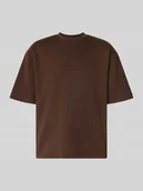 Koszulki męskie - T-shirt o kroju oversized z mieszanki bawełny model ‘OSCAR’ - miniaturka - grafika 1