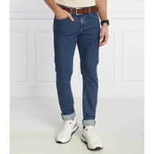 Spodnie męskie - Calvin Klein Jeansy SLIM FIT MID BLUE | Slim Fit - miniaturka - grafika 1
