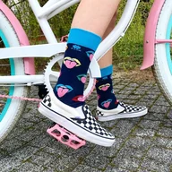 Skarpetki męskie - śmieszne skarpetki w kolorowe Języki - miniaturka - grafika 1