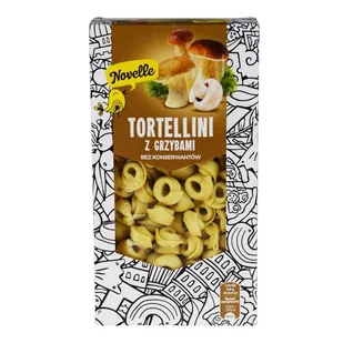 NOVELLE MAKARON TORTELLINI Z GRZYBAMI 250G - Makaron - miniaturka - grafika 1