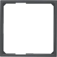 Gniazdka elektryczne - Hager Polo Pierścień przejściowy do płytki centralnej 50 x 50 mm antracyt B.1/B.3/B.7 Glas 11091616 11091616 - miniaturka - grafika 1